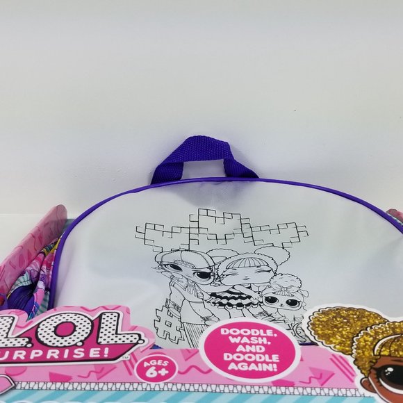 L.O.L.Surprise! L.O.L Colour Your Own Doodle Backpack , 4 Markers - Picture 9 of 10
